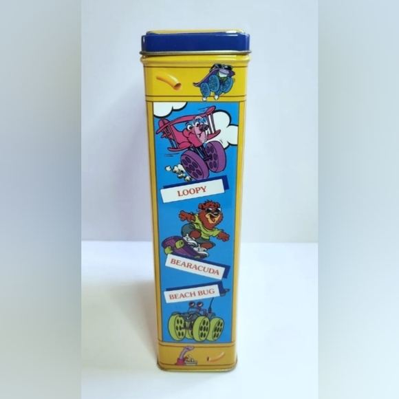 Vintage 1991, Kraft Macaroni & Cheese Cheeseasaurus Rex Tin, NEW in PACKAGE - Picture 16 of 16